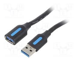 CBHBI CABLU USB 3.0 PRELUNGITOR USB LUNGIME 3M NEGRU