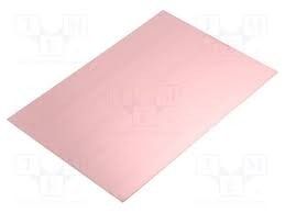 LAM160X233E1.5 CABLAJ LAMINAT FR4 FIBRA DE STICLA RASINA EPOXIDICA 1.5MM 160X233MM