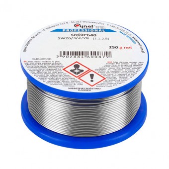 LUT0106-250 FLUDOR 0.9MM SN60PB40 ROLA 250G CYNEL