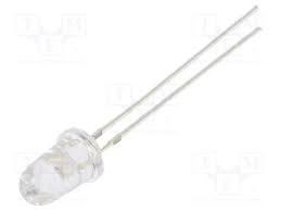 OSB56P5201A LED 5MM ALBASTRU 25000-30000MCD 8 GRADE CONVEX