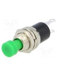 PS10BGN PUSH BUTON FARA RETINERE SPST-NO 1A/250VAC