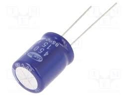 SD2W156M12016PL CONDENSATOR ELECTROLITIC THT 15UF 450VDC 12.5X16MM