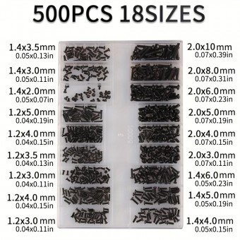 SET 500 SURUBURI 18 DIMENSIUNI DIFERITE
