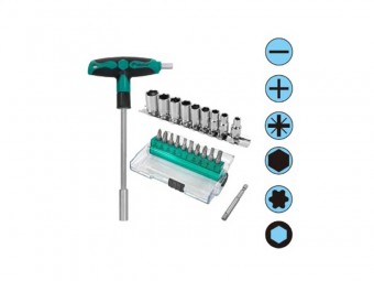SURUBELNITA CU CAPETE SCHIMBABILE 20 IN 1 PROSKIT
