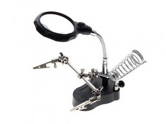 TE-801 LUPA DE MASA CU CLESTI SI SUPORT PENTRU LETCON