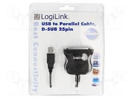 UA0054A ADAPTOR USB 1.1 D-SUB 25PINI SOCLU USBA MUFA 1.8M