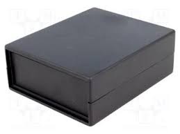 Z-5 CARCASA CU PANOU 90X109X40MM POLISTIREN NEGRU