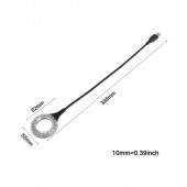 09395 LAMPA USB CU LUPA 32MM BRAT FLEXIBIL 18 LEDURI