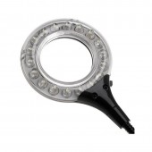 09395 LAMPA USB CU LUPA 32MM BRAT FLEXIBIL 18 LEDURI