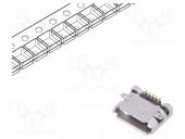 10118192-0001LF/C SOCLU USB B MICRO SMT 5 PINI ORIZONTAL USB 2.0