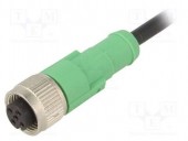 1415683 CABLU PENTRU SENZORI/AUTOMATIZARI 5 PINI M12 MAMA DREPT 1.5M
