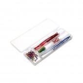 73195 SET 140 CABLURI CONEXIUNE BREADBOARD DIFERITE MARIMI SI CULORI