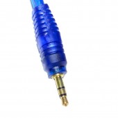 ALX-11A023 CABLU JACK TATAT STEREO 3.5MM LA 2 JACK TATA MONO 6.3MM SILICONAT 5M