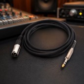 ALX-11B034 CABLU AUDIO XLR TATA LA JACK 6.3MM STEREO PROFESIONAL 3M