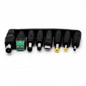 ALX-12C045 SET 8 MUFE ADAPTOARE ALIMENTARE DC UNIVERSALE LAPTOP + ADAPTOR USB-C