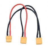 ALX-12C046 CABLU ADAPTOR XT60 1 MAMA LA 2 TATA IN SERIE 20CM