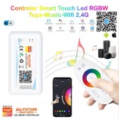 ALX-18A128 CONTROLER SMART TOUCH LED RGBW,TUYA-MUSIC-WIFI 2,4G