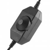 ALX-18E017 DIMMER VARIATOR NEGRU CU MUFA DC 2,1MM