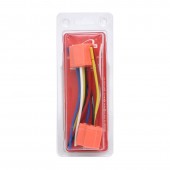 ALX-1A034 SET 2 SOCLURI CERAMICE PENTRU RELEE AUTO CU 5 PINI SI FIRE 10CM