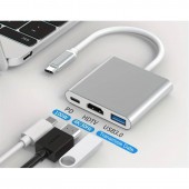 ALX-2C034 ADAPTOR VIDEO USB TIP-C LA HDMI 4K - USB 3.0 - USB TIP-C