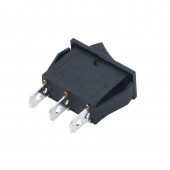 ALX-6B077 INTRERUPATOR IRS ROCKER, 3 POZITII CU REVENIRE, 3 CONTACTE - 16A / 250V - KCD3
