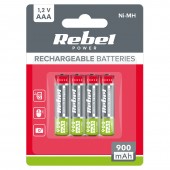 BAT2013 ACUMULATORI NI-MH AAA R3 900MAH BLISTER 4 BUC REBEL PRET/1 BUCATA