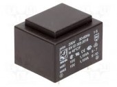 BVEI3032018 TRANSFORMATOR INCAPSULAT 2.3VA 230VAC 2X15V 76mA 76mA PCB