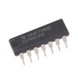 CD74HC93E C.I DIGITAL CONTOR BINAR CMOS THT DIP14 2-6VDC