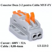 CONECTOR DOZA 2-2 PENTRU CABLU LT-223/2