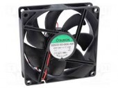 EE92251B3-A99 VENTILATOR DC AXIAL 12VDC 92X92X25MM RULMENT