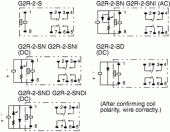 G2R-2-S-24DC RELEU ELECTROMAGNETIC DPDT BOBINA 24VDC 5A