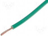 H05VK075GN CABLU H05V-K CU 0.75MM PVC VERDE 300V CLASA 5