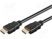 HDMI.HE020.005 CABLU HDMI 1:4  TATA TATA LUNGIME 0.5M NEGRU