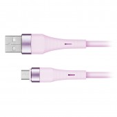 KM1270-1P CABLU SILICON USB-MICRO USB 1M BASIC KRUGER&MATZ