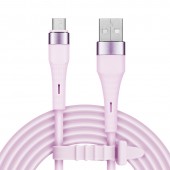 KM1270-1P CABLU SILICON USB-MICRO USB 1M BASIC KRUGER&MATZ