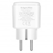 KM2202-W PRIZA SMART WIFI CONNECT P4 TUYA KRUGER&MATZ