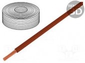 LIY-0.25BR CABLU LITAT LIY 0.25MM PVC MARO 900V CLASA 5