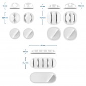 MK5544 CABLE HOLDER SET 5 BUC