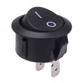 MR2-110R5W-NBBB-2BNC BUTON ROCKER SPST 2 POZITII OFF-ON 16A 250VAC NEGRU