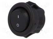 MR5110R5NBB BUTON ROCKER SPST 2 POZITII 3A/250VAC NEGRU