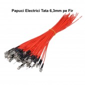 PAPUC ELECTRIC 6.3MM TATA CU FIR