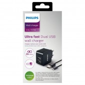 PH-DLP2307A INCARCATOR USB PERETE ULTRA-RAPID PHILIPS