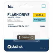 PLYFD16GSD FLASH DRIVE USB 2.0 S-DEPO 16GB PLATINET