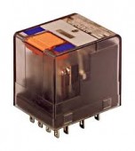 PT570012 RELEU ELECTROMAGNETIC BOBINA 12VDC 4PDT 6A