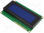 RC2004A-BIW-CSX AFISAJ LCD ALFANUMERIC STN NEGATIVE 20X4 ALBASTRU LED