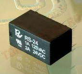 RS-24 RELEU ELECTROMAGNETIC DPDT 24VDC 2A