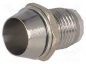 RTM-50HB-CHROM SOCLU LED 5MM ALAMA PANOU 10MM