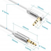 S-AU031-300 CABLU AUDIO 3.5 TATA - TATA 3.0M 90 SENTIVUS