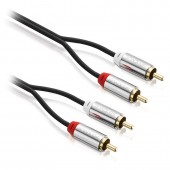 S-AU080-150 CABLU AUDIO 2XRCA TATA - 2XRCA TATA 1.5M SENTIVUS