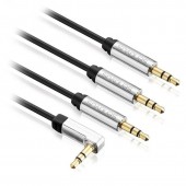 S-AU110-100 SET 2 CABLU 3.5 TATA - 3.5 TATA 1.0M SENTIVUS